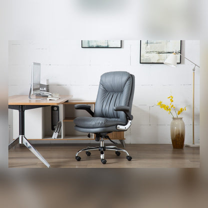 SEATZONE 3286 Executive Leather Office Chair
