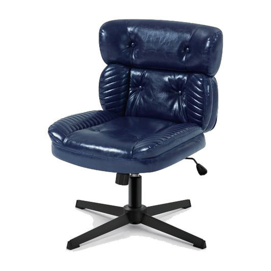 SEATZONE GF661-1 Armless Tufted Swivel Chair - 1