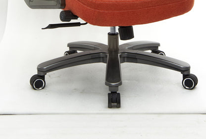 SEATZONE HD-03 High-Back Fabric Executive Chair, Orange