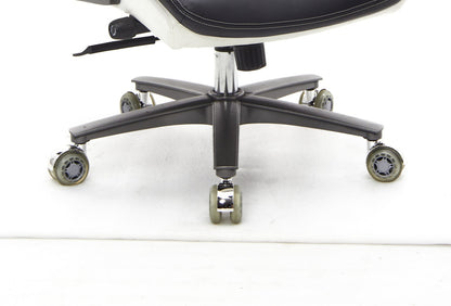 SEATZONE HD-05 Big & Tall Executive Chair, Black & White Two-Tone