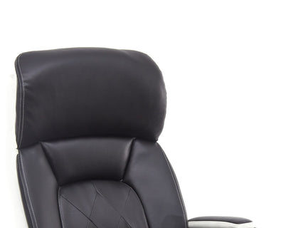 SEATZONE HD-05 Big & Tall Executive Chair, Black & White Two-Tone