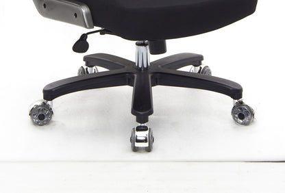 SEATZONE HD-07 High-Back Mesh Ergonomic Chair, Aluminum Base, Black