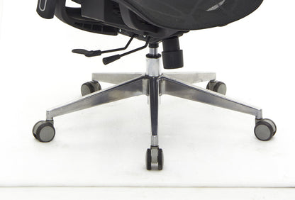 SEATZONE HD-09 Mesh Ergonomic Task Chair with Lumbar Support, Black